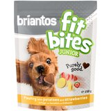 briantos "FitBites" Junior - perutnina s krompirjem in jagode - 150 g Cene