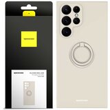 Spacecase SILIKONSKI OVITEK OBROČ ZA SAMSUNG GALAXY S22 ULTRA BONE, (21962942) | Shoptok.si
