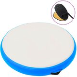  Gimnastička prostirka na napuhavanje 100x100x20 cm PVC plava | shoptok.hr