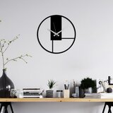 Wallity Zidni sat 49x49cm Crni | Eponuda.ba