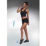 Bas Bleu FORCEFIT 30 elastic sports shorts in black Cene