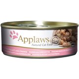Applaws mačja hrana u juhi 6 x 156 g - Tunin filet i kozice Cijene
