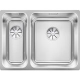 Blanco sudoper SOLIS 340/180-IF InFino INOX 18/10, GLAVNA KADICA DESNO, bez dalj.upr. | shoptok.hr