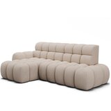 ELTAP Bež sklopiva kutna garnitura (s lijevim kutom/s ležaljkom) Ceedro – | shoptok.hr