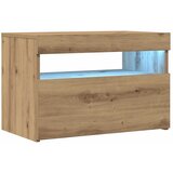 TV ormarić s LED svjetlima Artisan hrast 60x35x40 cm | shoptok.hr