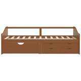  Trosjed / dnevni ležaj s ladicama boja meda 90x200 cm borovina | shoptok.hr