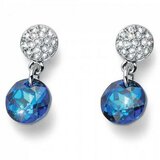  Ženske oliver weber hero bermuda blue mindjuŠe sa swarovski plavim kristalom ( 22747.blu ) Cene