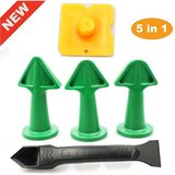 INF 5-v-1 Komplet orodij za fugiranje: Plastična šoba in strgalo z večkotnimi aplikatorji, (5000078630) | Shoptok.si