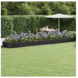  Povišena vrtna gredica od čelika 600x140x36 cm antracit | shoptok.hr
