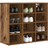 vidaXL ormar za cipele staro drvo 52.5 x 30 x 50 cm konstruirano drvo | shoptok.hr