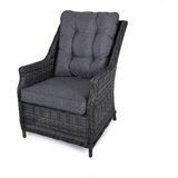 Rojaplast Siva vrtna garnitura iz umetnega ratana za 4 osebe New York – | Shoptok.si