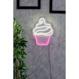Wallity dekorativno led osvetljenje cupcake, belo-roze Cene