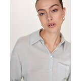 Reserved - Košulja od strukturiranog žerseja - bljedoplavo | shoptok.hr
