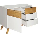 Mömax Komoda Pisa, Bela, Pravi Les | Shoptok.si
