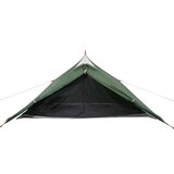 vidaXL Šotor za kampiranje za 1 osebo zelen 255x153x130 cm 185T taft | Shoptok.si
