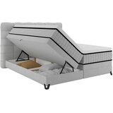 Premium Living Postelja Boxspring Carmen C, Svetlo Siva, 160x200 | Shoptok.si