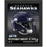 The Highland Mint Seattle Seahawks Team Helmet Frame fotografija u okviru