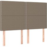 Maison Chic Posteljno vzglavje - Vzglavna omarica 4 kosa taupe 72x5x78/88 cm blago, (22077694) | Shoptok.si