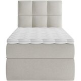 MID.YOU POSTELJA Z VZMETNICO 90 cm x 200 cm , les, tekstil, leseni material krem barve | Shoptok.si