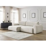 Bobochic Paris Krem sklopiva kutna garnitura od samta (s lijevim kutom) Lucien – | shoptok.hr