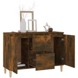  Komoda boja dimljenog hrasta 101x35x70 cm konstruirano drvo | Eponuda.ba