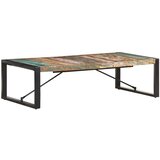  Stolić za kavu 140 x 70 x 40 cm od masivnog obnovljenog drva - Crna 140 x 70 x 40 cm 1 masivno obnovljeno drvo Cijene