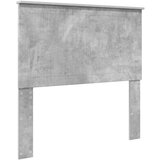  Okvir za krevet s uzglavljem Betonski sivi 100 x 200 cm | shoptok.hr