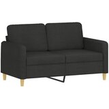  2-dijelni set sofa s jastucima crni od tkanine | shoptok.hr