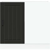  Donji ormarić za Lavabo - Umivaonik Lucca crni konstruirano drvo | shoptok.hr
