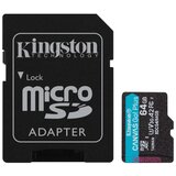 Kingston Memorijska kartica U3 V30 microSDXC 64GB Canvas Go Plus 200MB/s A2 + adapter SDCG4/64GB