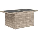  9-dijelni set vrtnih sofa od poliratana s jastucima svjetlosivi | shoptok.hr
