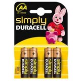 Duracell Baterija AA-LR6, 4 kosi Cene