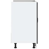  Donji ormarić za sudoper Kalmar crni 80x46x81,5 cm drveni | shoptok.hr