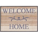 wash+dry PREDPRAŽNIK Welcome Home 40/60 cm potiskano barve bezga, bež | Shoptok.si