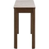 Actona Bež/tamno smeđi pomoćni stol s keramičkom daskom 40x100 cm Southampton – | shoptok.hr