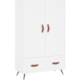 Maison Chic Visoka omara - Komoda - Predalnik bela 69,5x31x115 inženirski les, (21716614) Cene