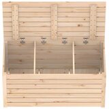  Vrtna kutija 101 x 50,5 x 46,5 cm od masivne borovine | Eponuda.ba