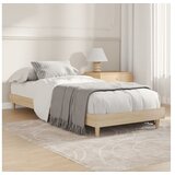  Okvir za krevet boja hrasta 75x190 cm od konstruiranog drva | shoptok.hr