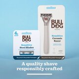 Bull Dog Sensitive Ceramic Razor brivnik + nadomestne britvice 9 ks | Shoptok.si
