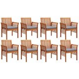  9-dijelni vrtni blagovaonski set s jastucima bagremovo drvo | shoptok.hr
