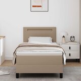  Krevet s opruga kutije Boja cappuccina 90 x 190 cm Umjetna koža | shoptok.hr