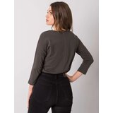RELEVANCE Blouse-RV-BZ-0126.01P-dark khaki | Shoptok.si