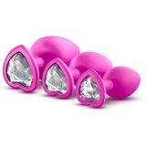 Blush Luxe Bling Plugs Training Kit Pink Cene