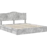  s od storage s ladicama Betonski sivi 200 x 200 cm | shoptok.hr
