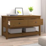  Stolić za kavu boja meda 102 x 49 x 55 cm od masivne borovine | shoptok.hr