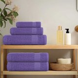  Ručnici za ruke FROGN 4 kom. ljubičasti 50x100 cm 360 g/m² | shoptok.hr