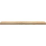  Okenske police 2 kosa neobdelana 100x15x2 cm trdna hrastovina | Shoptok.si