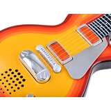  Dječja električna gitara igračka s melodijama, svjetlom i remenom, 57 cm | shoptok.hr
