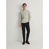 Reserved rebrast pulover - zelena | Shoptok.si