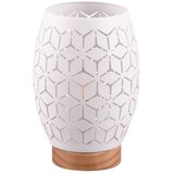 Tri O Bijela stolna lampa (visina 21 cm) Bidar – Cijene